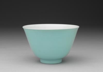 图片[2]-Cup with turquoies blue glaze, Qing dynasty, Yongzheng reign, 1723-1735-China Archive